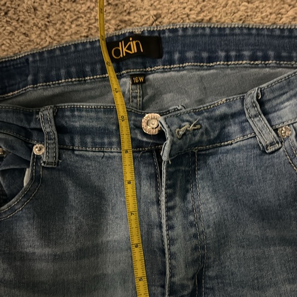 Dkin skinny jean size 16w - Picture 3 of 4